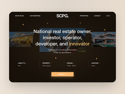 SCPG — Property Landing Page Website