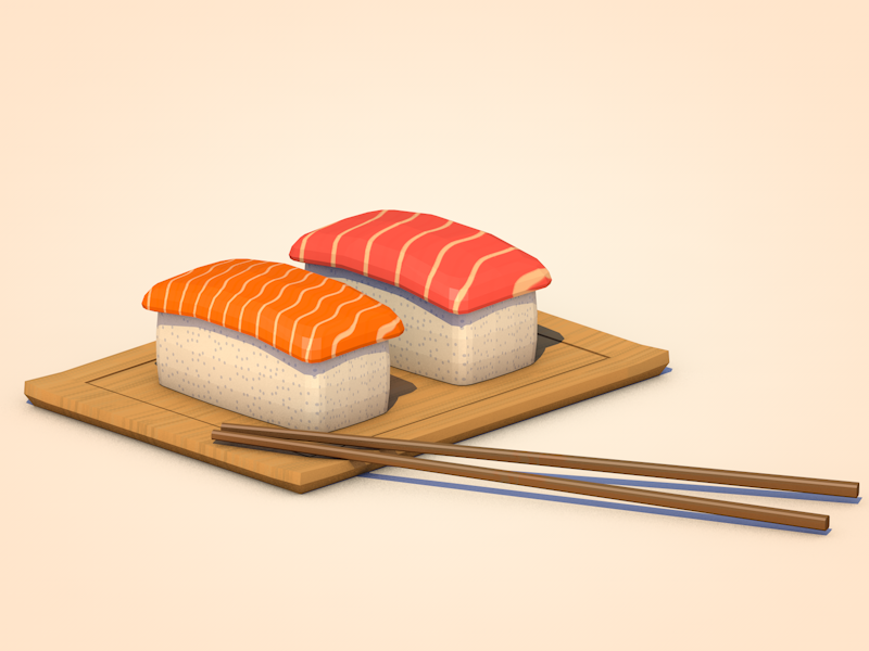 壽司 bamboo chopsticks rice fish sushi