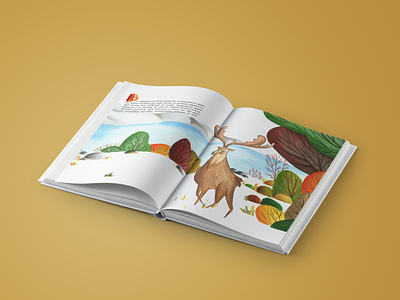 illustration of a book animal art animals art book books design graphic illustration illustrator logo minimal typography