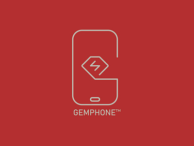 GemPhone™ Logo Design adobe branding design graphic design icon illustrator logo logo design pho