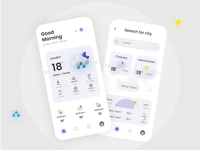 Weather App Design 01