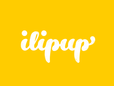 Logo for app app design lettering logo puppy