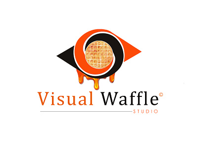 Visual art studio logo