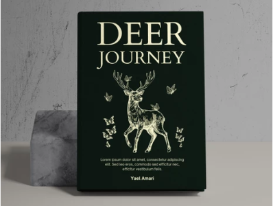 DEER Journey Book cover design.