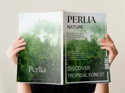 PERLIA magazine design branding classic design illustration magazin visual art