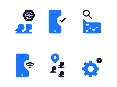 Website Icons V1 data icons measurement web design