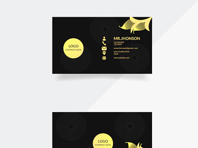 Creative Business card black brand identity branding brochure brochure design business corporate creative design elegant flyer leaflet luxury mockup modern poster product tamplate unique