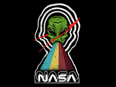 elien alien aliens branding clothing brand clothing design desain design fiverr illustration nasa tshirt vector