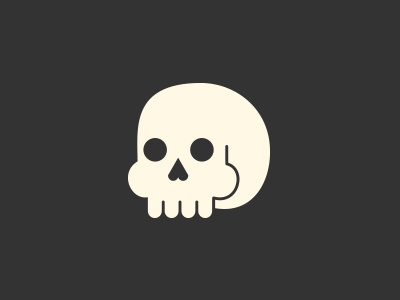 Skull death icon illustration pirate skeleton skull