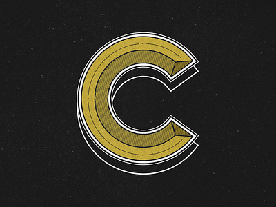 The Letter "C" c letter type typography