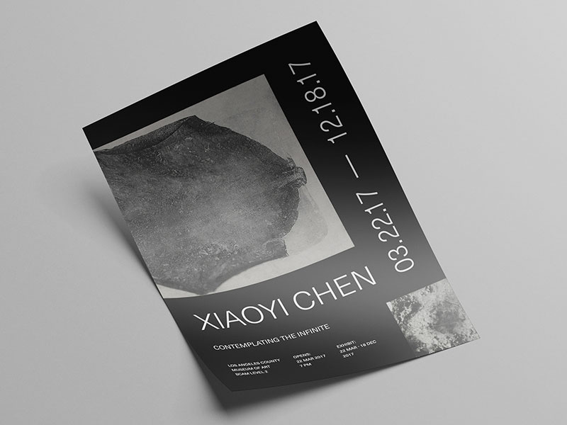 March 2017 - 02 typography poster photographer exhibit artist somethingamonth