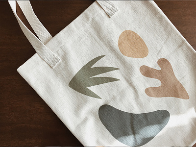 October 2017 - Oasis Tote Bag bag california desert oasis shapes somethingamonth tote tote bag