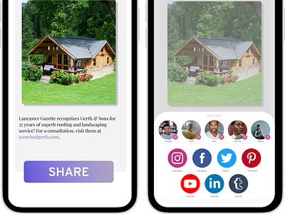 Daily UI 010 Social Share Button