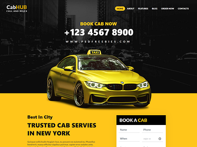 Taxi Cab Hub Design