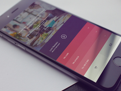 Catering - mobile UI design