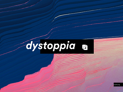 Dystopia - branding exploration abstract branding clothing clothingbrand dark dystopian fashion identity logo sf visual weird