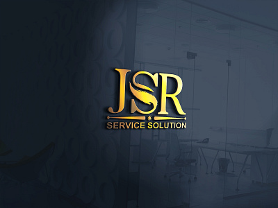 JSR Service Solution design illustration logo vector