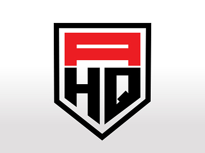 Athletes HQ athlete baseball graphic design hq illustration logo monogram training