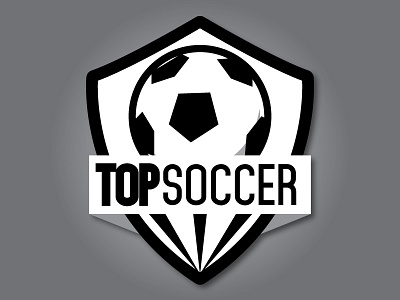 TOPSoccer Logo ball children futbol logo soccer