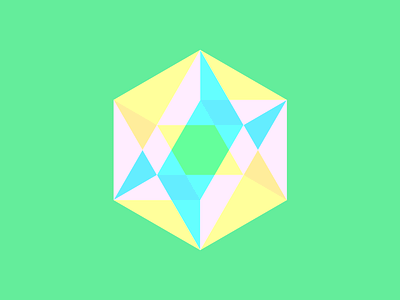 rgb icosahedron icosahedron rgb