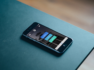 iPhone app screen app aqua blue button gradient iphone iphone 6 photography screen startup