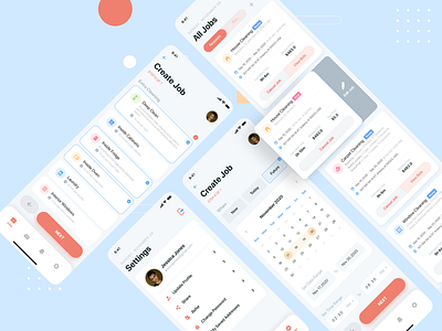 HyperLocal Cleaning Service App Design