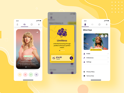 Dating App Design