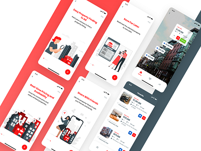 Augmented Reality App Design ar app graphic design illustration mobile app design mobile design