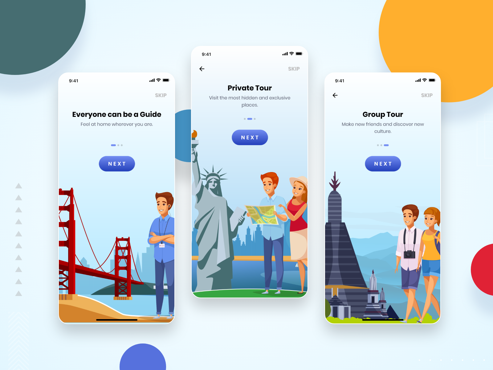 Travel Guide App Design By AppVoxel On Dribbble