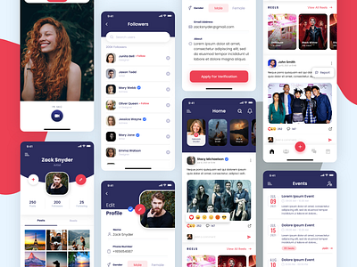 Social App Design