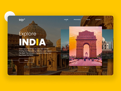 Travel Website branding illustration mobile app design ui