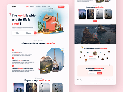 Travel App adventure time branding graphic design illustration mobile app design