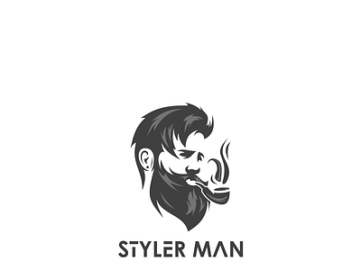 STYLER MAN branding graphic design logo