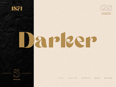 Darker Sans Serif + Extras branding lettering ligatures logo sans serif sans serif font type typography