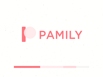 Pamily CI Design branding ci geometry icons identity logo typography