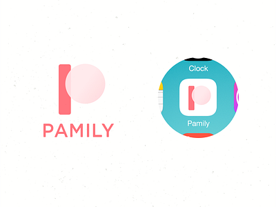 Pamily App Icon app appicon geometry icon icons identity logo