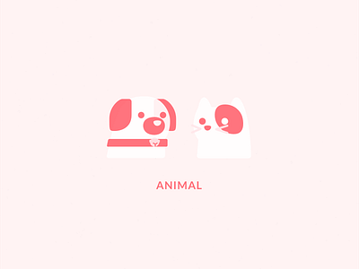 Pamily Graphic Animal app cat color design dog graphic opacity pet pink stack