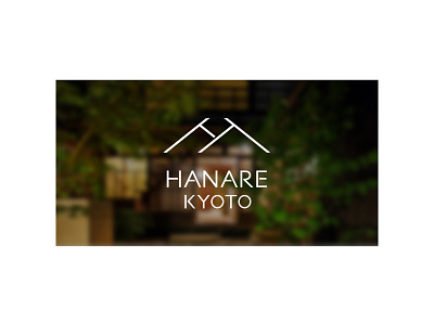 HANARE KYOTO LOGO Deisgn