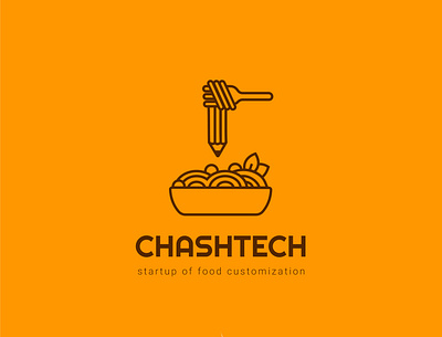 Chashtech Startup 3d print branding design food graphic design illustration logo logo design startup technology