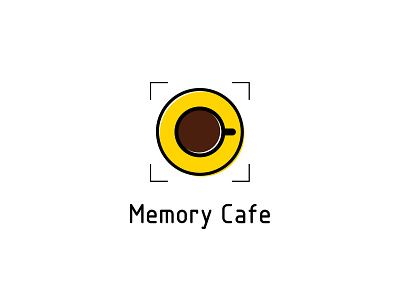 Memory Coffee Shop branding coffee coffee shop cup design graphic design illustration logo logo design memory photo