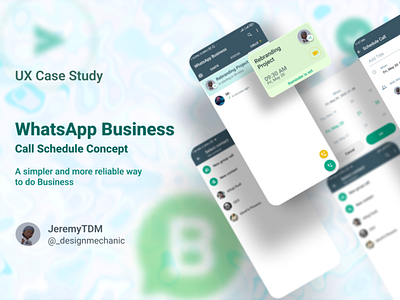 WhatsApp Call Schedule Case Study