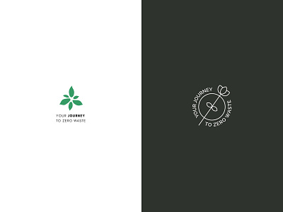 Logo Redesign - Your Journey to Zero Waste brand identity branding icon logo logodesign minimal redesign