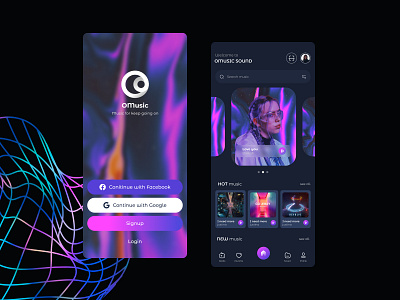 Music 🎵 player app app consept gradient music musicplayer player playlist ui uidesign