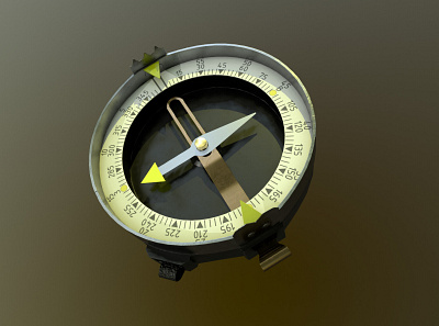 Vintage Military Compass