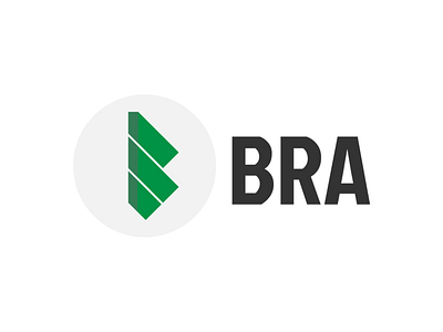 BRA adobe illustrator branding design logo vector