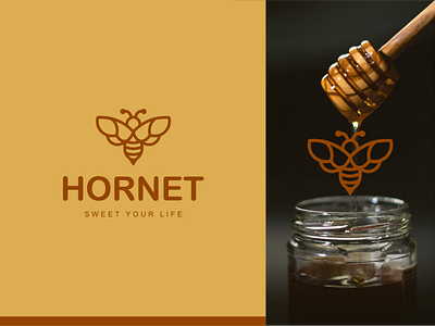 Hornet Honey - Design adobe ilustrator brand design brand identity branding branding design creative creative logo design graphic design graphicdesign illustration logo logo design logo designer logodesign logomark logos logotype minimalist logo