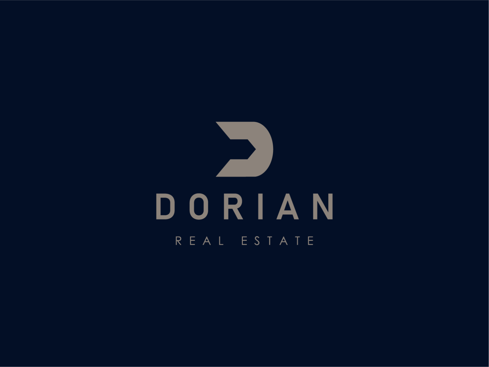 Dorian real estate Logo Design by Adnan Hodzic on Dribbble