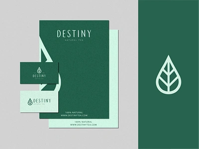 Destiny - Brand & Identity brand brand design brand identity branding branding design business card creative logo design designer green logo logo design logo designer logodesign logomark logos logotype minimalist logo modern logo nature