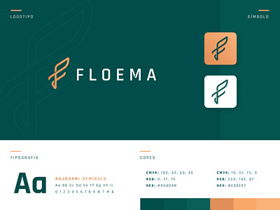 Floema | Logo Design branding design logo vector