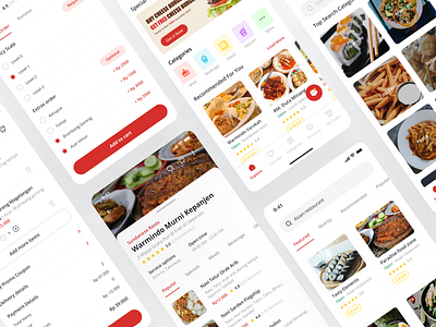 Nuku (Food order) App dribbble food food app order order app ui ui design ux ux design
